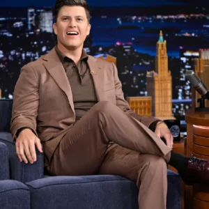 Colin Jost The Tonight Show Starring 2026 Jimmy Fallon Suit