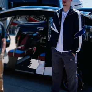 Cooper Flagg 2026 Cup Series Black Track Jacket