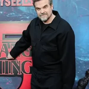 David Harbour Stranger Things Emmys FYSEE Event 2026 Black Jacket