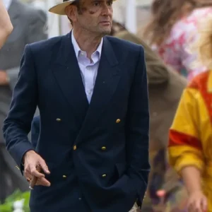 David Tennant 2026 TV Series Rivals S02 Tony Baddingham Blazer For Men