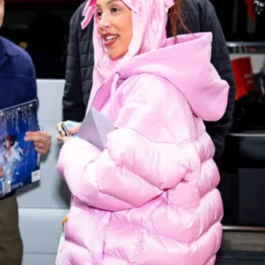 Doja Cat Pink Puffer Jacket