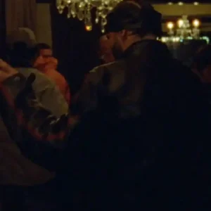Drake Burning Bridges Gucci Leather Biker Jacket Black For Men and Women
