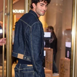 Dylan Martin New York City 2026 Navy Blue Denim Jacket