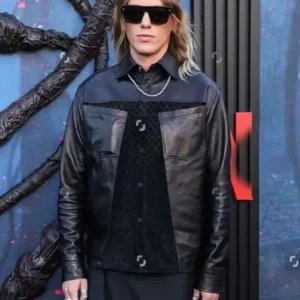 Emmys FYSEE Event 2026 Jamie Campbell Bower Jacket