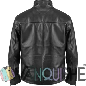 Ethan Hunt Mission Impossible 05 Black Leather Jacket Back