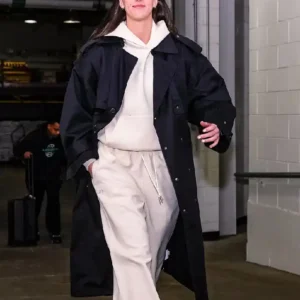 Fever VS Liberty Caitlin Clark Coat