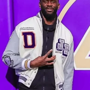 Franck Kepnang Jackie Robinson Letterman Jacket