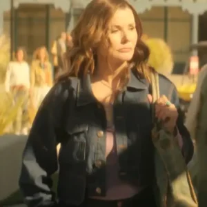 Geena Davis 2026 TV Series The Boroughs S01 Renee Joyce Blue Denim Jacket