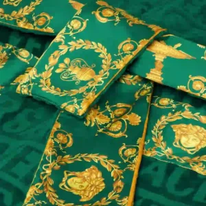 Green Baroque Versace Bathrobe for Men and Women
