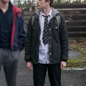 Half Man Mitchell Robertson Black Jacket