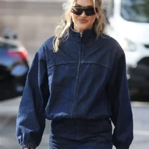 Heart Breakfast Radio Studios Ashley Roberts Jacket