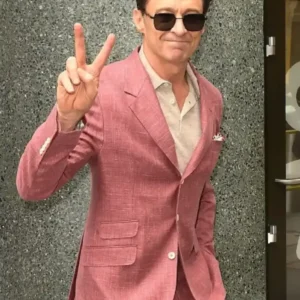 Hugh Jackman NYC 2026 Blazer