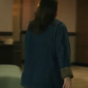 Jena Malone 2026 TV Series The Boroughs S01 Claire Cooper Blue Denim Jacket