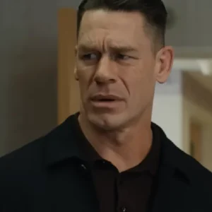 John Cena 2026 Movie Little Brother Black Wool Shirt Jacket
