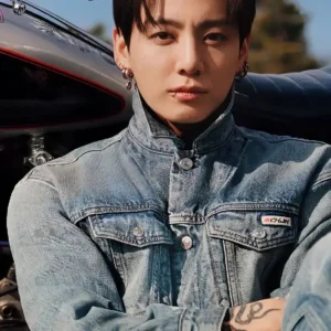 Jungkook 2026 Calvin Klein Denim Jacket