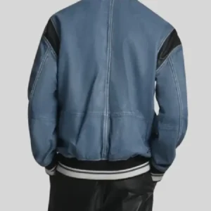 Kam Patterson Saturday Night Live S51 Blue Denim Bomber Jacket