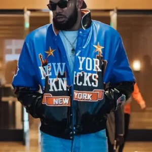 Karl-Anthony Towns Jeff Hamilton NY Knicks Skyline Jacket
