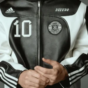 Kith Messi Adidas Leather Jacket World Cup 2026- Vanquishe