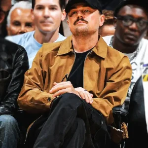 LA Lakers Playoff Game 2026 Leonardo Dicaprio Jacket