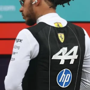 Lewis Hamilton 2026 F1 Miami Grand Prix Black Vest