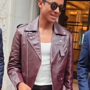 Live kelly and Mark Show Jaafar Jackson Leather Jacket