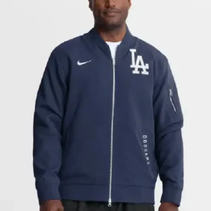 Los Angeles Dodgers Nike Dugout Bomber Jacket