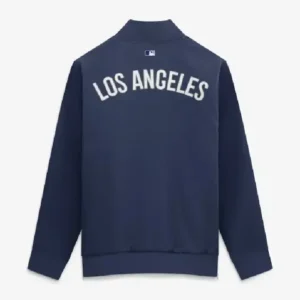 Los Angeles Dodgers Nike Navy Authentic Collection Dugout Full-Zip Bomber Jacket For Men and Women