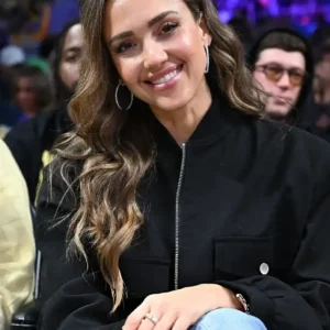 Los Angeles Lakers Jessica Alba Game Jacket