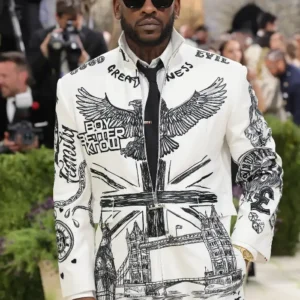 Met Gala 2026 Skepta White Jumpsuit