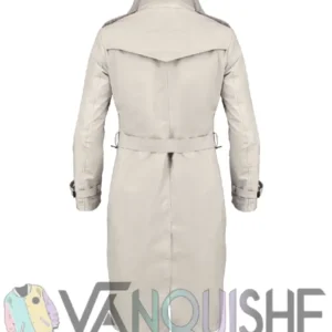 Michelle Keegan Fool Me Once 2024 Maya Stern Cotton Trench Coat For Women