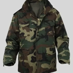 Military Field Green Camo Jacket