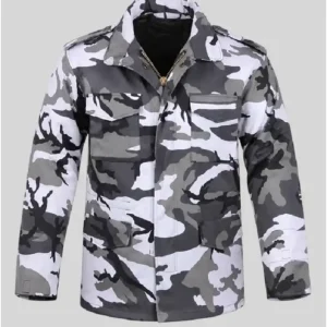 Military Field Tiger Camo Jacket