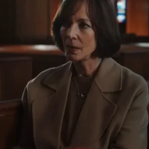 Miss You Love You 2026 Allison Janney Beige Wool Coat