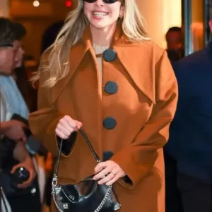 NYC 2026 Este Haim Brown Coat