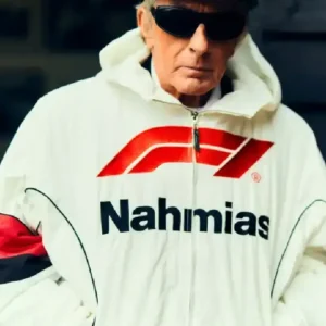 Nahmias F1 Warm Up White Race Jacket