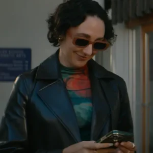 Off Campus S01 Joanna Maxwell Leather Blazer