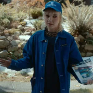 Off Campus S01 Jules Logan Blue Denim Jacket