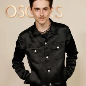 Oscars dinner 2026 Timothée Chalamet Black Jacket