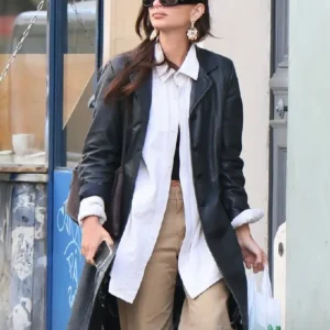 Paris 2026 Emily Ratajkowski Coat