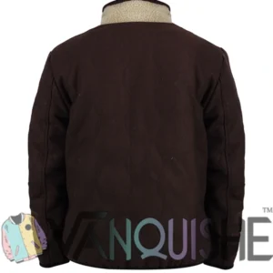 Penn Badgley and Joe Goldberg Teen Vogue Interview Coat Jacket Back Look