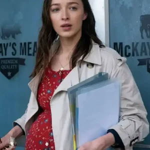 Phoebe Dynevor Thrash 2026 Trench Coat