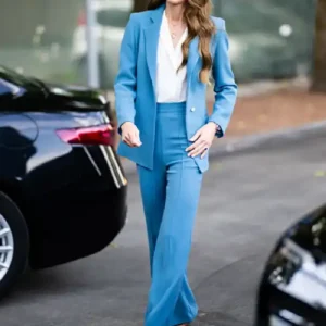 Princess of Wales Kate Middleton Italy Trip 2026 Blue Suit For Women