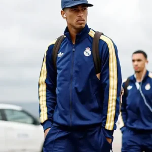 Real Madrid Adidas Navy Blue Track Jacket