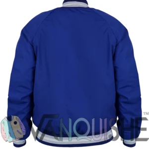 San Diego FC Navy Blue Bomber Jacket Back