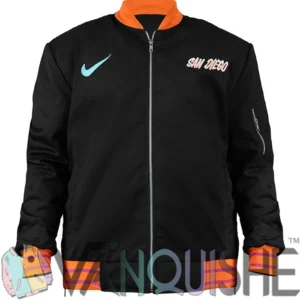 San Diego Padres 2026 City Connect Bomber Jacket Front