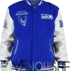 Seattle Seahawks Throwback Varsity Jacket