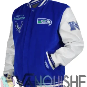 Seattle Seahawks Ultimate Throwback Varsity Jacket