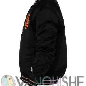 Shop 90s San Francisco Giants Black Satin Jacket