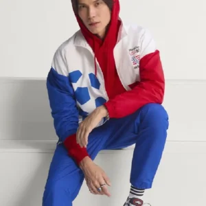 Shop Adidas World USA 94 Graphic White Track Jacket For Men and Women