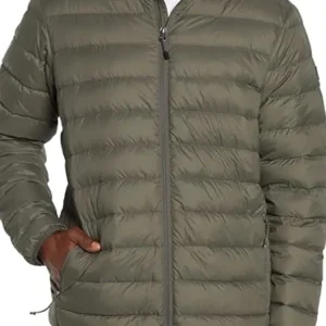 Shop Andrew Rannells 2026 Movie Miss You, Love You Green Puffer Jacket